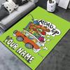 Mr. Men Little Miss Custom Name Carpet Rug for Living Room Bedroom Home Sofa Decoration,Kids play Non-slip Floor Mat