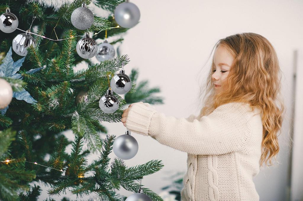 Gorgeous Christmas Ornament Ball Nordic for Christmas Tree Stylish and Gorgeous Decor for and Adding a New Atmosphere 45-Piece Set, Style,