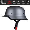 Vintage Motorcycle Half Helmet Men Women Retro German Style Urban Commuter Lightweight Safety