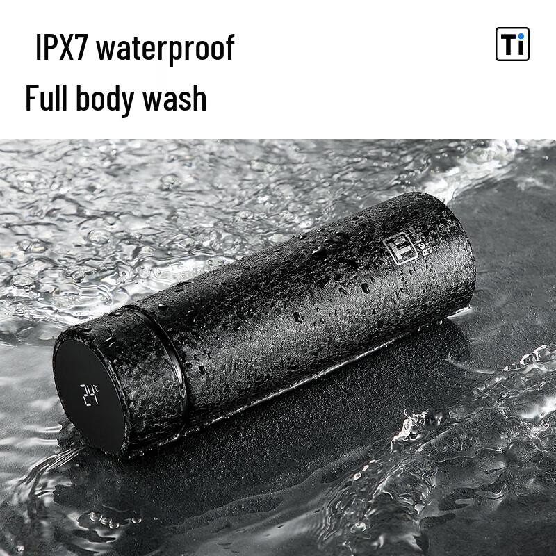 RELEA Pure Titanium Smart Thermos Cup with Tea Infuser