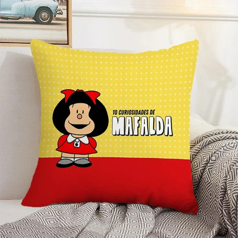 Sofa Cushions Mafaldas Sleeping Pillows Throw Pillow Covers Decorative Cushion Cover 45x45cm Pillowcase Fall Decor 45x45 Body