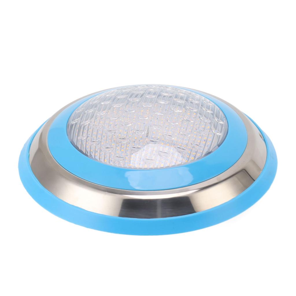 LED Underwater Swimming Pool Light IP68 Waterproof Wall Surface Mounted 35W Warm White Light