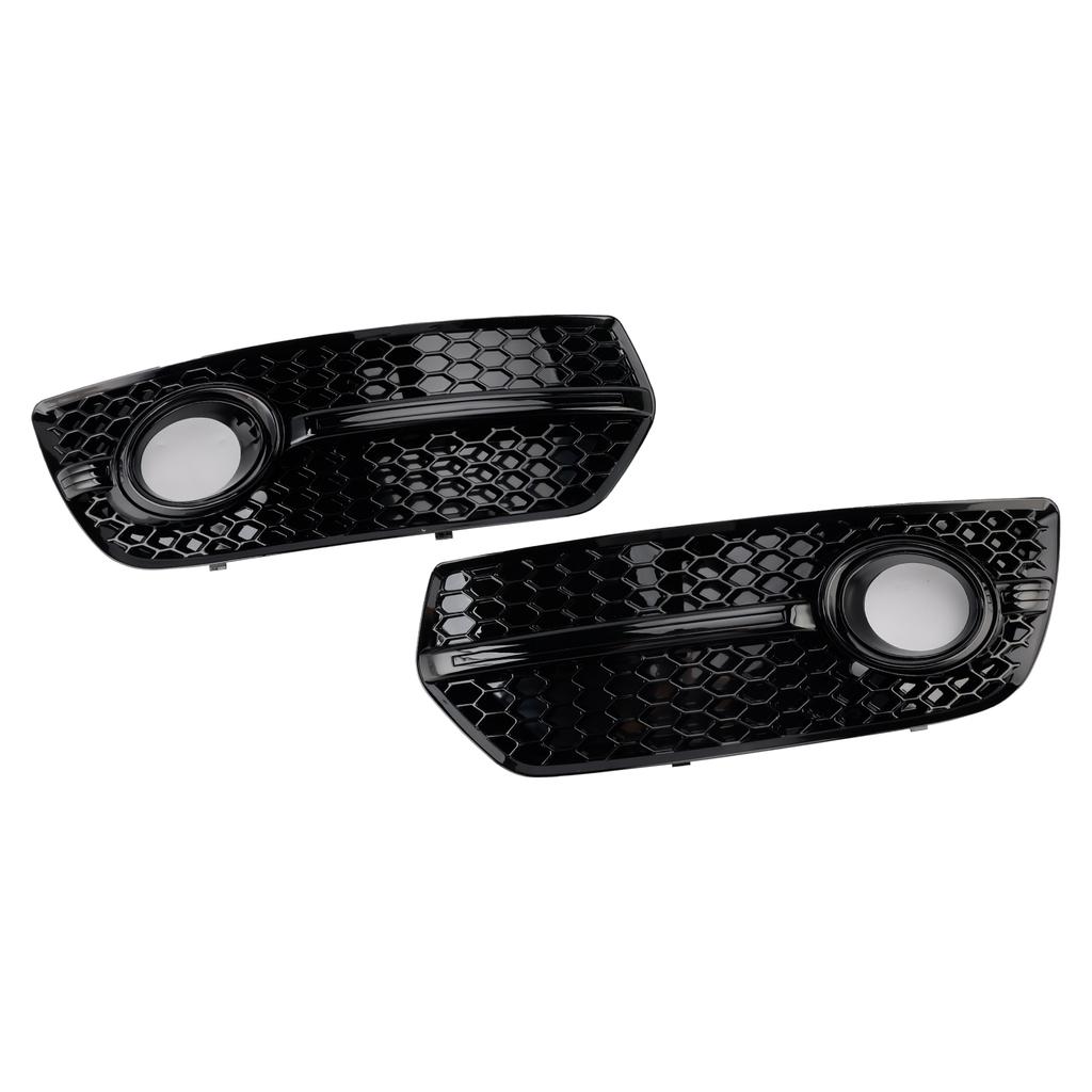 2PCS Front Bumper Grill Fog Light Lamp Covers 8R0807681A 8R0807682A Fit Q5 2009-2012