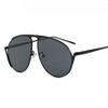 New Retro Round Sunglasses High Quality UV400 Protection Fashion Luxury Oversized Shades for Women Men
