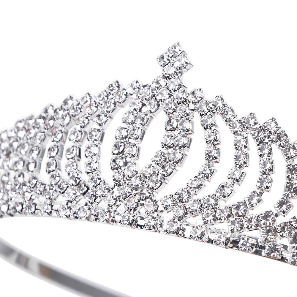 Accessoires Braut Kopfschmuck Haarklammern mit Kamm Haarreif Stirnband Kopfbedeckung Prinzessin Krone