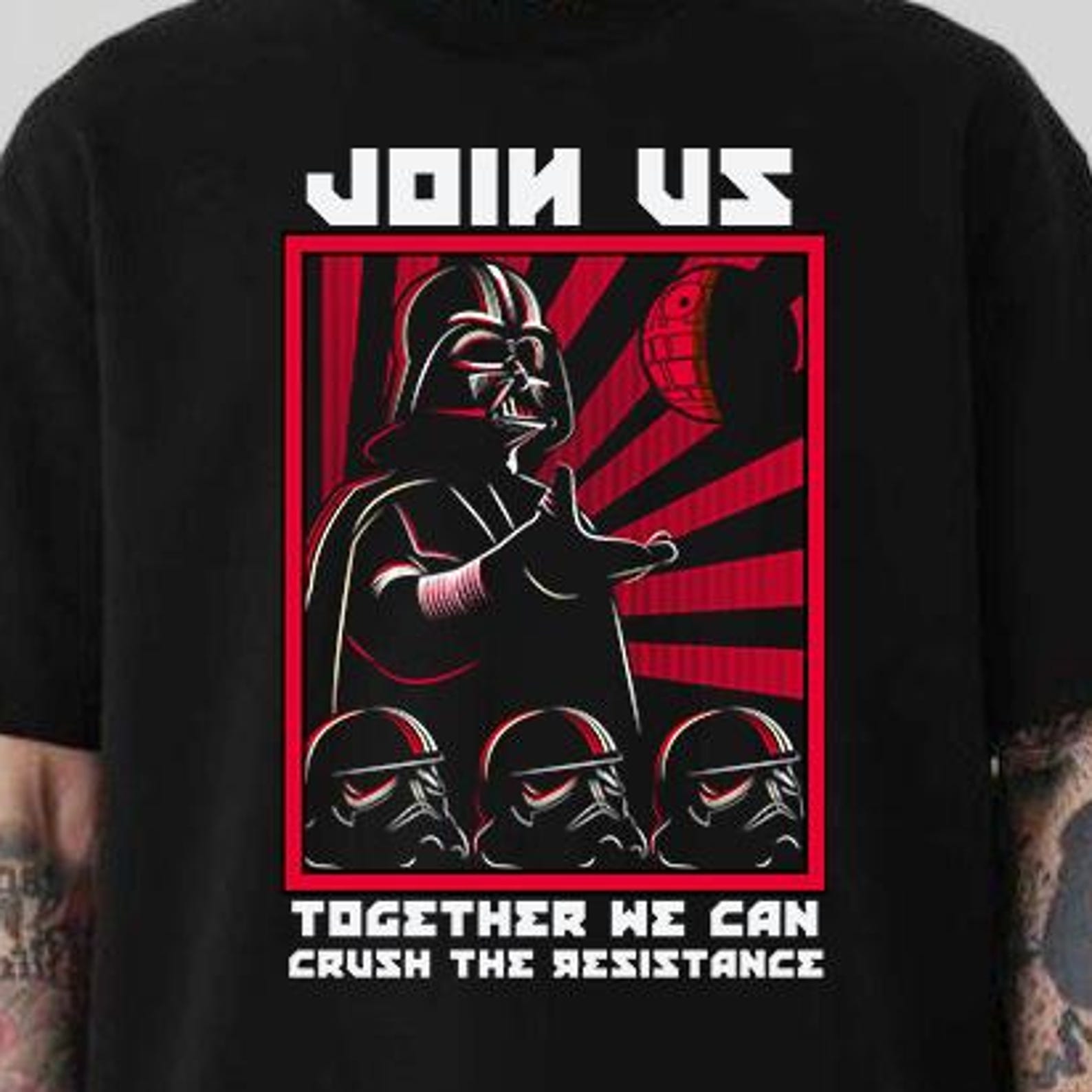 Join us, propaganda Unisex t-shirt L