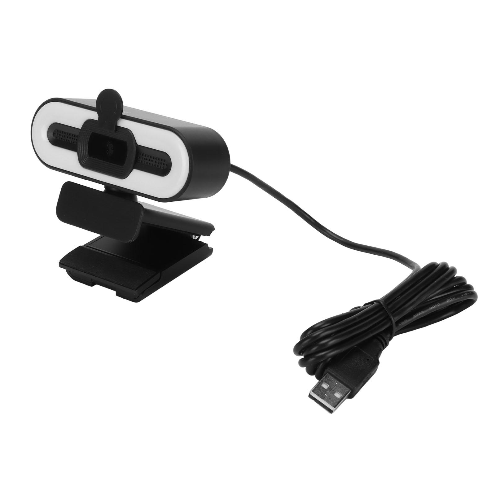 

4K HD Веб-камера Plug and Play USB Комп ютерна камера з кришкою для об єктива для відеозапису, дзвінків