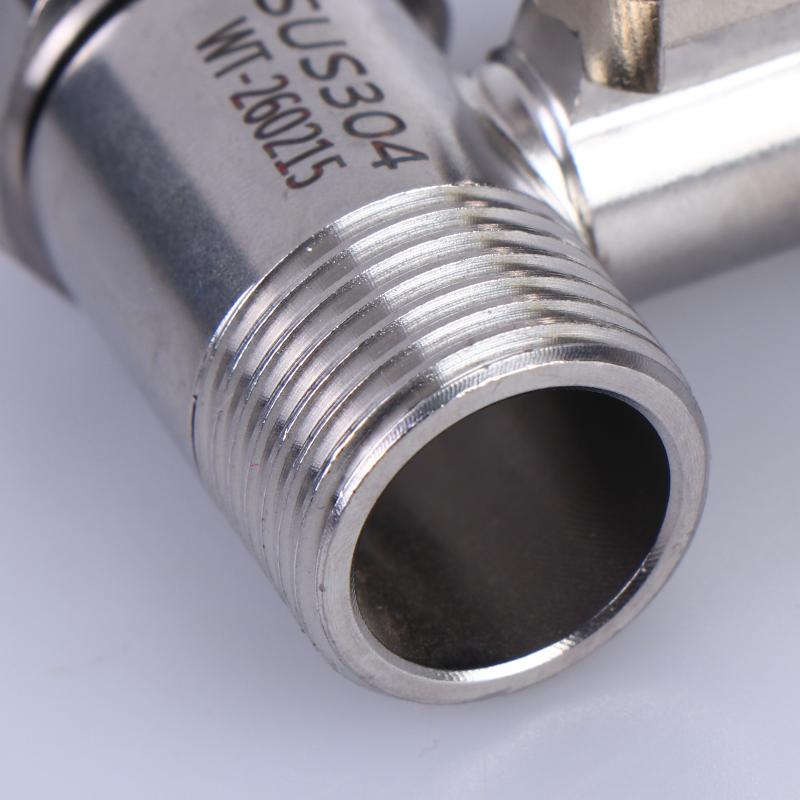 1 Set Tap Tee B Cold  Water Pipes Home Accessories 1/2" To 1/4"3/8" With Shut-Off Ball Valve Ro Feed Water Adapter