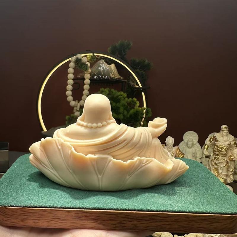 big belly LAUGHING BUDDHA Decorative statues The God of Wealth in China Home, Room, Office, Car character Decoration Accessories