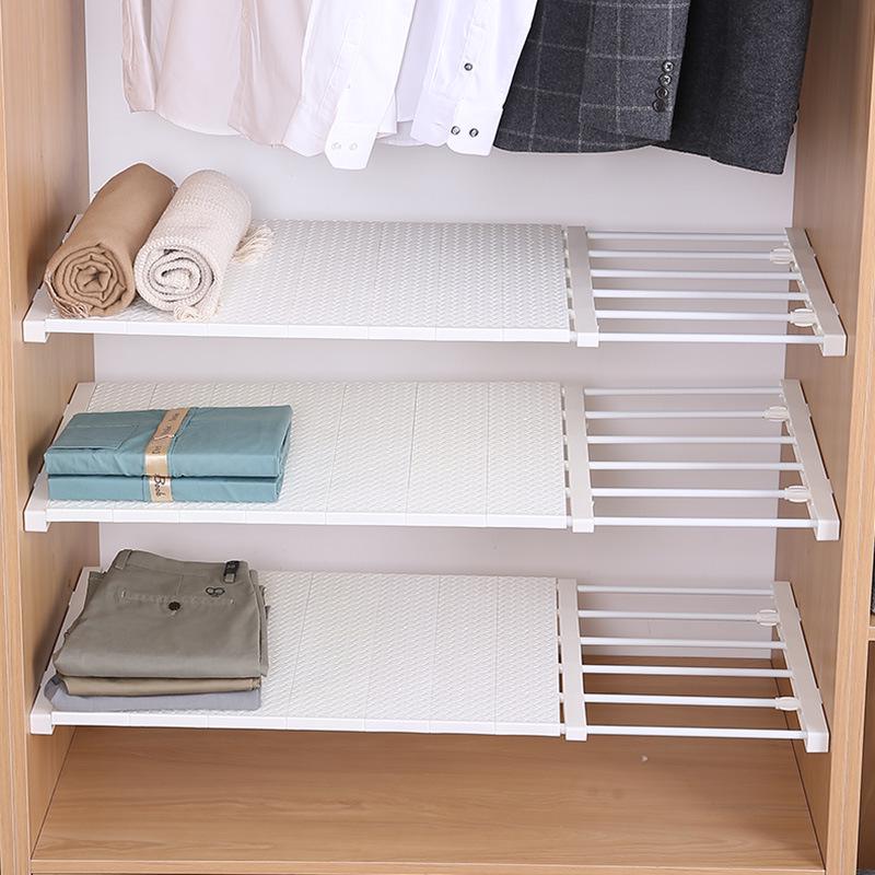 Retractable Under-Sink Storage Organizer: Layered, Nail-Free, Glue-Free Shelf Divider
