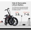 Faltbares Elektrofahrrad - RANDRIDE - YX20M - 1000W Motor - 48V 17Ah Batterie - Reichweite 70 km - 20" Räder