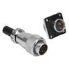 WS16 Aviation Plug Socket Waterproof Aviation Cable Connector for Electric Power 500V