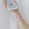 Rope Laser Beads Mobile Phone Chain Wrist Hand Lanyard Hand Strap Mobile Phone Straps Hanging Rope