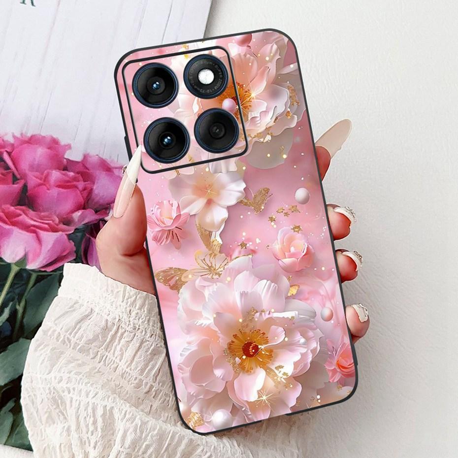 Cute Painting Phone Case For Motorola Edge 60S 60 Fusion Soft Silicone TPU Back Cover For Motorola Edge60 Edge60S Cases Bumpers