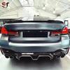 CS Style Carbon Fiber Rear Diffuser Lip for BMW 5 Series G30/G38 and M5 F90.