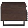 VidaXL Coffee Table Brown 80x55x40 Cm Solid Mango Wood, Side Table, Living Room Table, End Table, Table of 377502