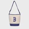 Basic Big Logo Canvas Bucket Bag BOS (Cream)