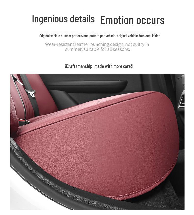 Breathable Leather Seat Covers for 2026 Altima, Full Surround All-Season Cushion