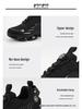 Summer Men's Breathable Safety Shoes: Anti-Smash, Anti-Puncture, Anti-Slip, Wear-Resistant, Fashionable with Rotating Button.