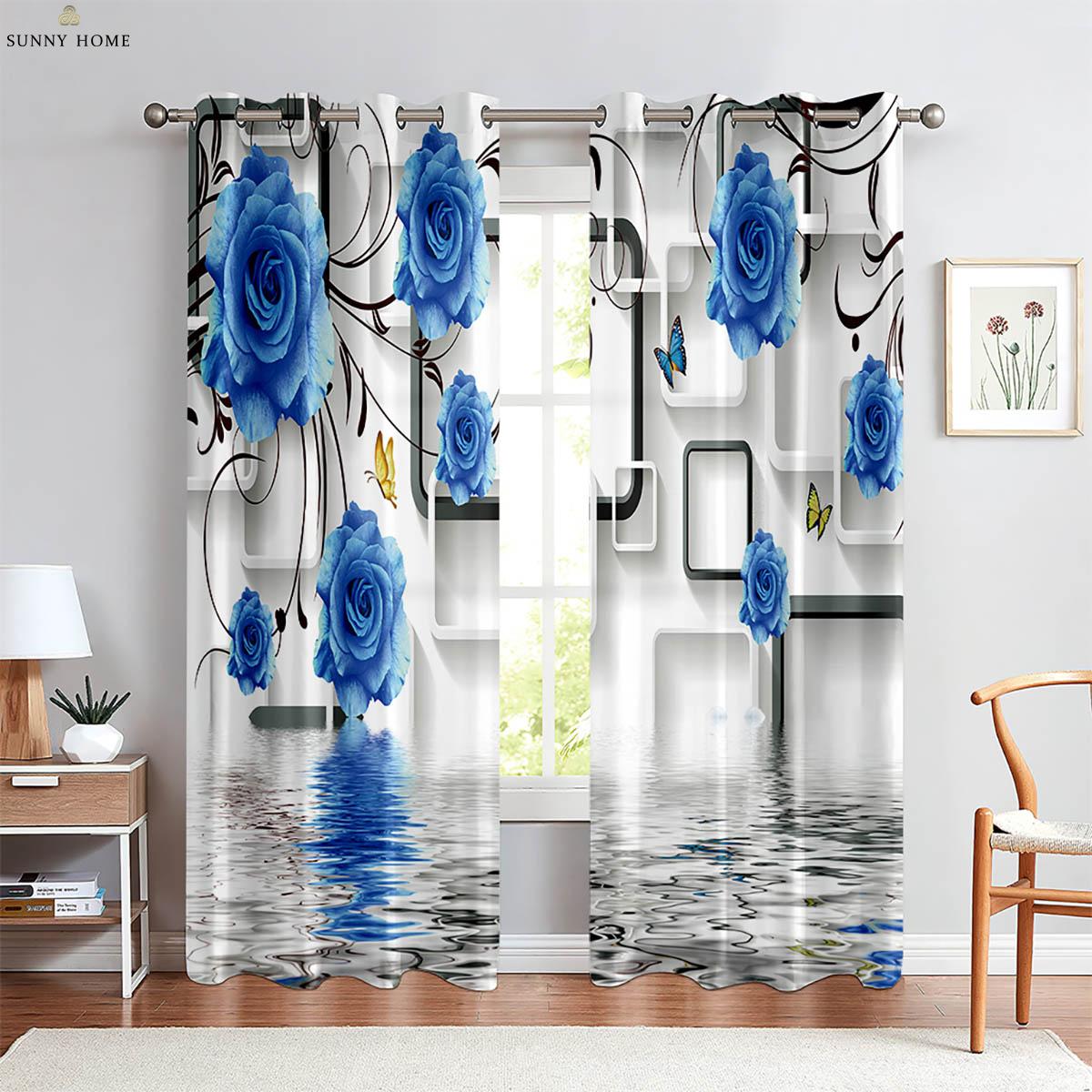 

Классическая картина маслом 3D печать занавеска кабинет студия гостиная спальня декоративная занавеска полиэфирное волокно 2 шт W50xH140(CM)x2PCS&Rod pocket