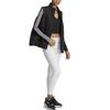 adidas Originals Classic Series Trefoil Solid Logo Printed Three Stripes Long Sleeve Raglan T-Shirt Women Tops Black IB7312