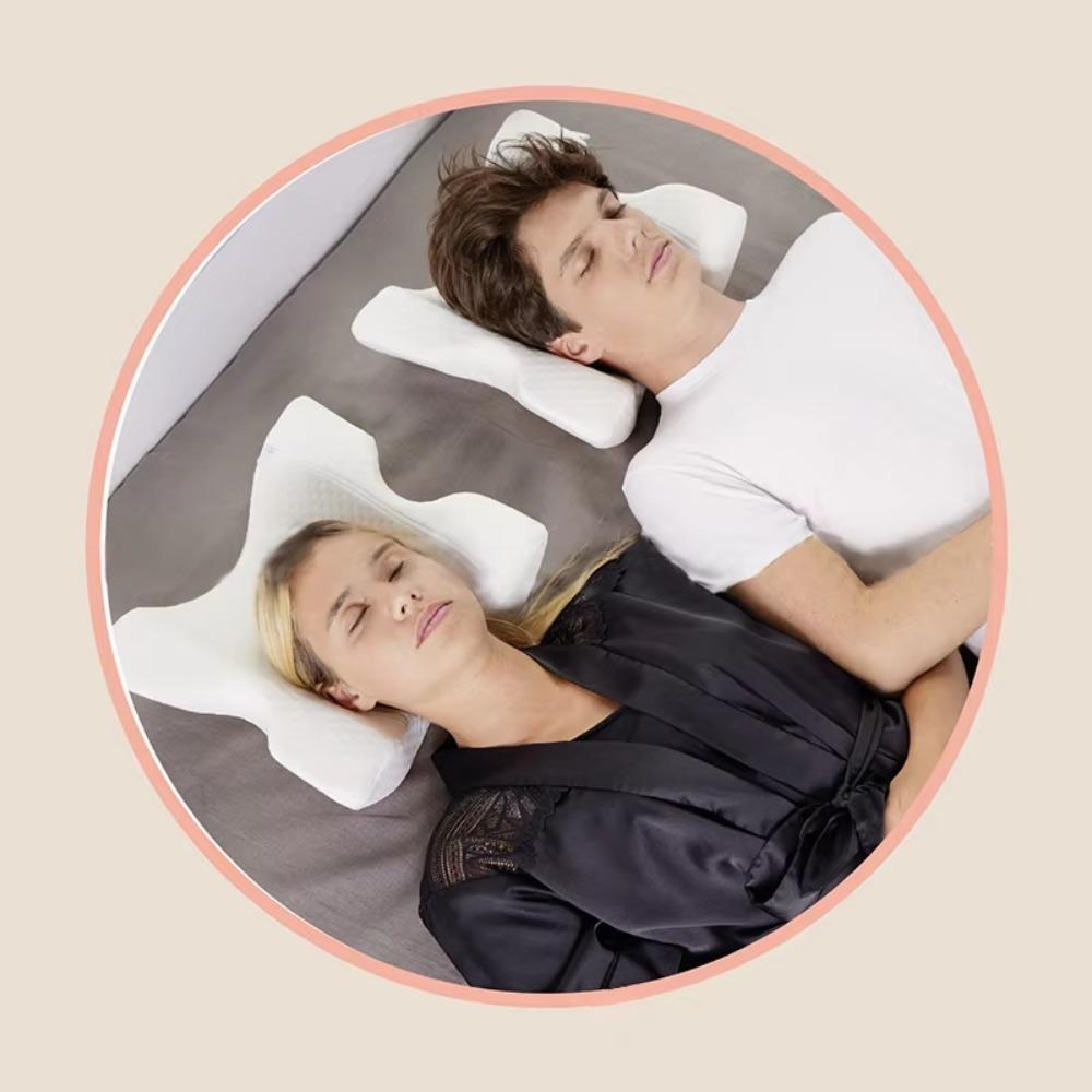 1pcs Memory Cotton Adult Couple Pillow Slow Rebound Anti Hand Numbness Home Couple Pillow Car Pillow Neck Protection Pillow