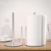 Household Stainless Steel Floor Standing Tissue Holder, Stainless Steel Standing Kitchen Toilet Paper Hanger