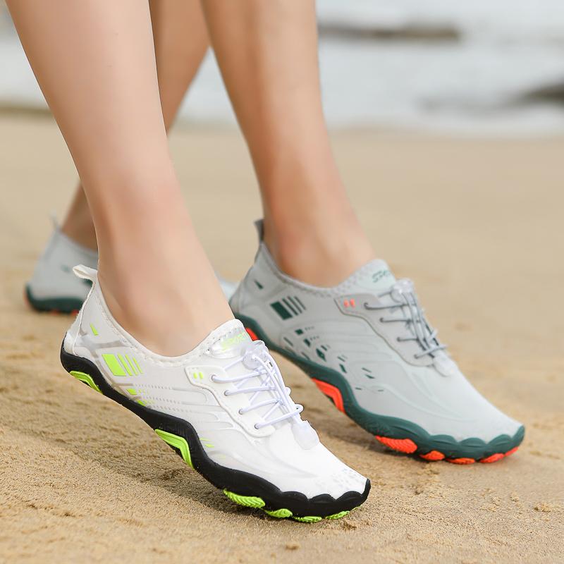 Quick Dry Aqua Shoes for Men Summer Beach Wading Shoes Women Water Sports Shoes Elastic Non-slip Water Footwear Upstream Sneakers