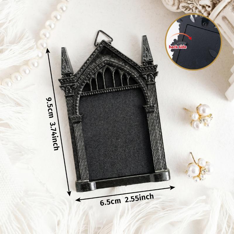 Hanging Mini Photo Frames Photographic Props Resin Vintage Picture Frame Wall Space Diy Baroque Ornate Decorative Frames Gifts
