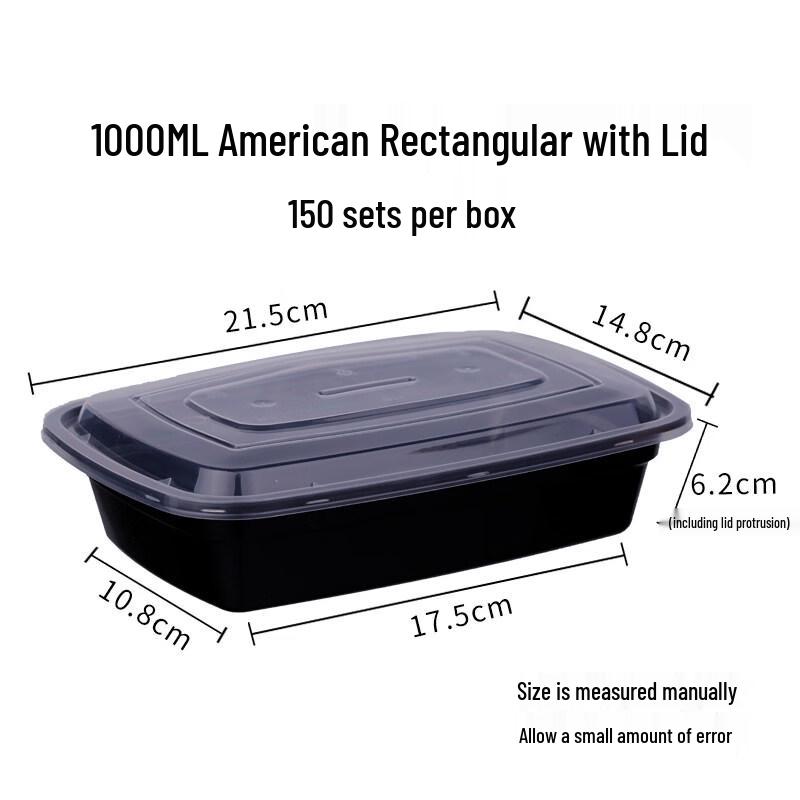 Disposable Thickened Plastic Food Containers