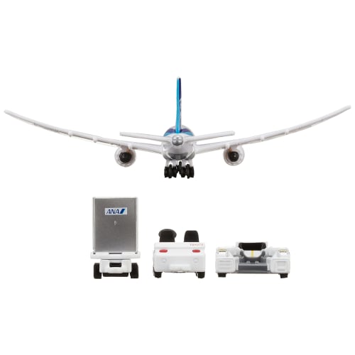 TAKARA TOMY "Tomica Geschenk 787 Flughafen-Set ANA" Mini-Auto Spielzeugauto Männlich 3 Jahre und älter Spielzeugsicherheitsstandards bestanden ST-Marke Zertifizierung TOMICA