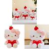 Apple Kt Cat Plush Toy Large Cartoon Stuffed Animal For Kids Girls Gift
