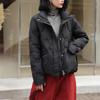Daunenjacke Damen Winter Kurzer Stil Weiße Entendaunen Warme Und Modische Jacke Große Größe