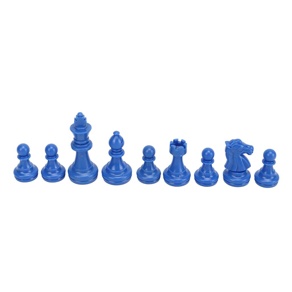 Chessmen with 1.89in King Plastic Chess Pieces with Chessboard for Adults Kids Party Supplies