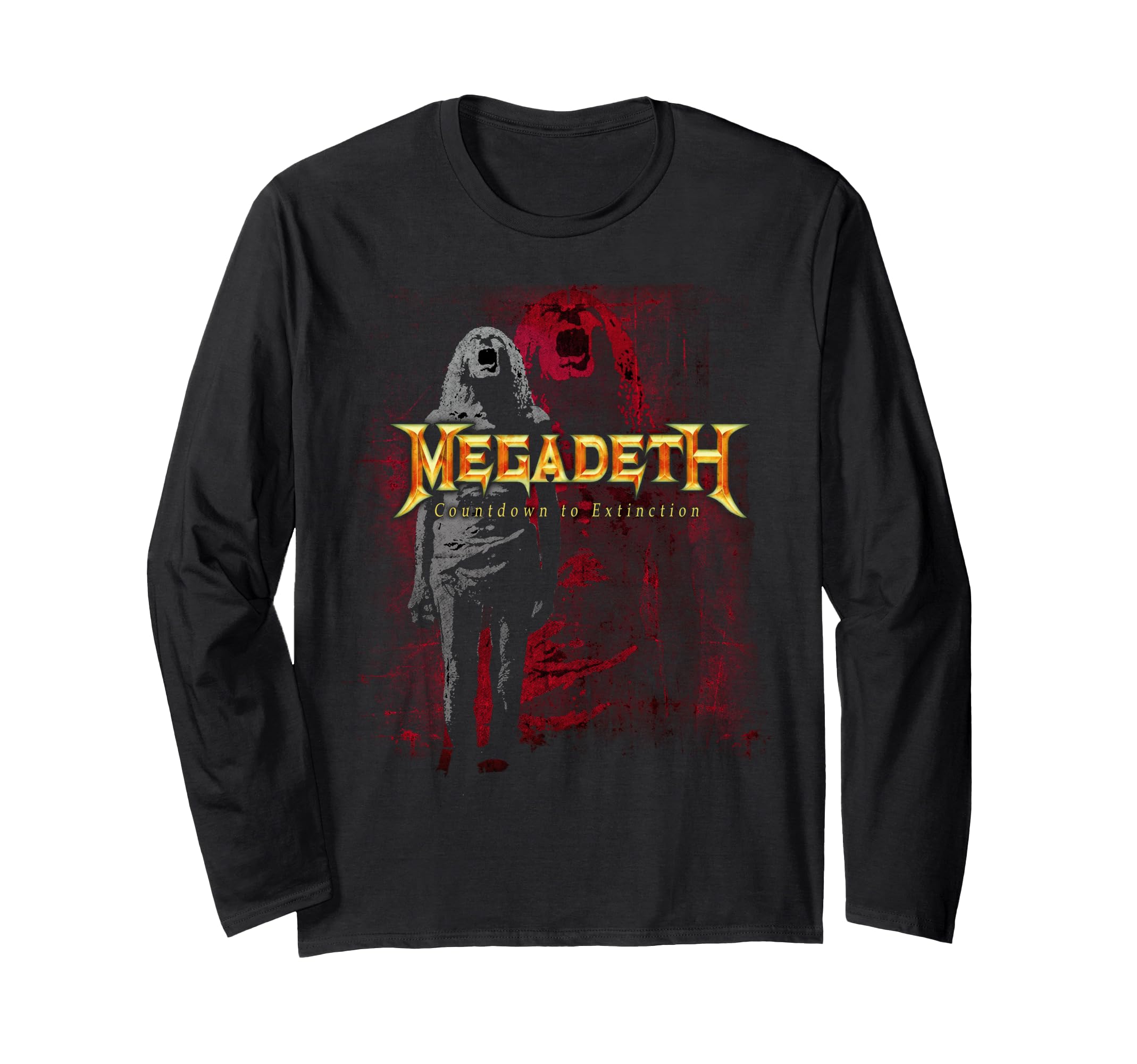 Megadeth - Футболка с длинным рукавом Countdown to Extinction