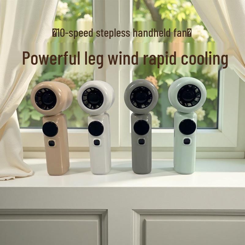 

2025 Портативный USB Перезаряжаемый Складной Вентилятор с Цифровым Дисплеем - Компактный, Высокоскоростной, и Десятискоростной Gray 6637