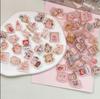 2cm/Mini Cute Pig acrylic pieces double-sided high-definition DIY phone case keychain cute little pig cartoon gift accessory toy