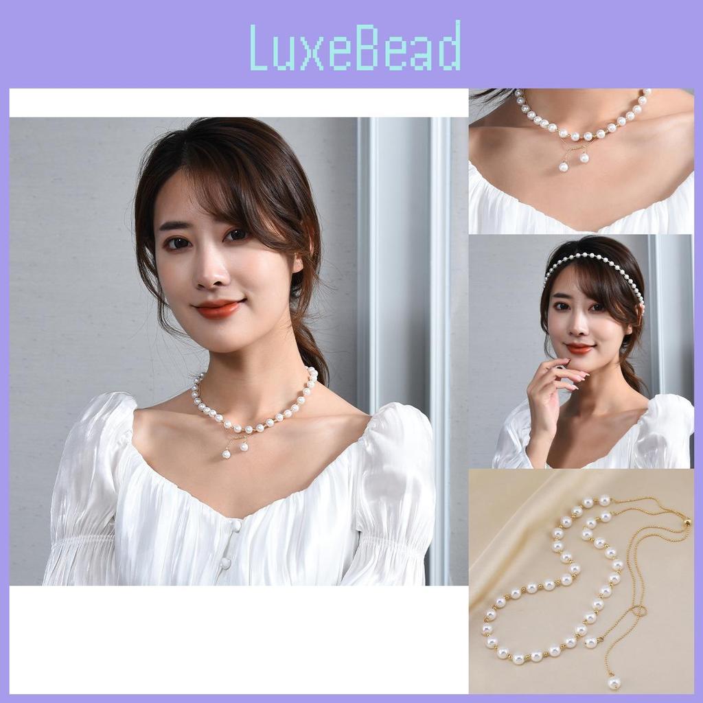 Elegant Natural Baroque Pearl Necklace For Women Vintage Choker With Unique Geometry Design