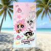 Cartoon Flying Little Policewoman Microfiber Beach Towel Quick-Drying Water-Absorbing Children'S Swimming Bath Towel Travel Portable Large Ruler