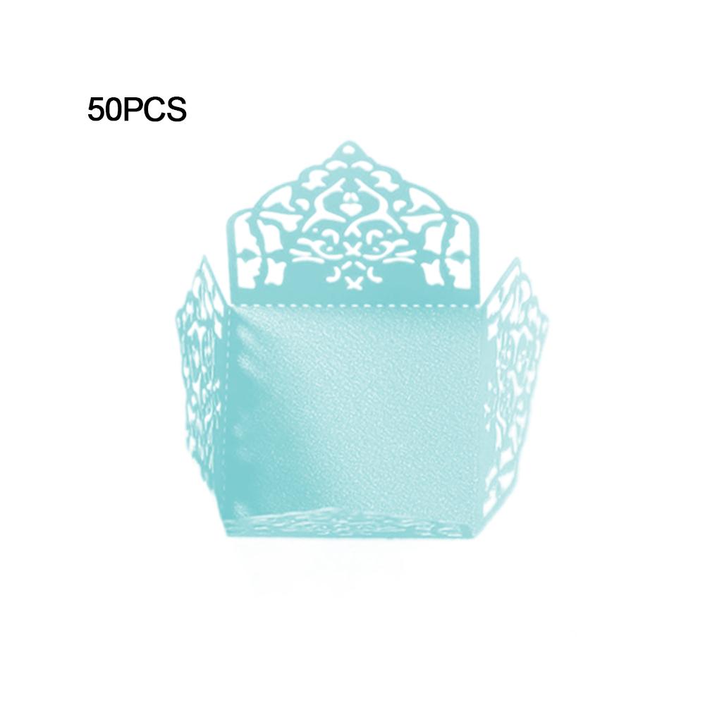 50pcs Flower Chocolate Wrappers Paper Candy Box Bar Wedding Favors And Gifts Party Supplies Birthday Party Wedding Supplies