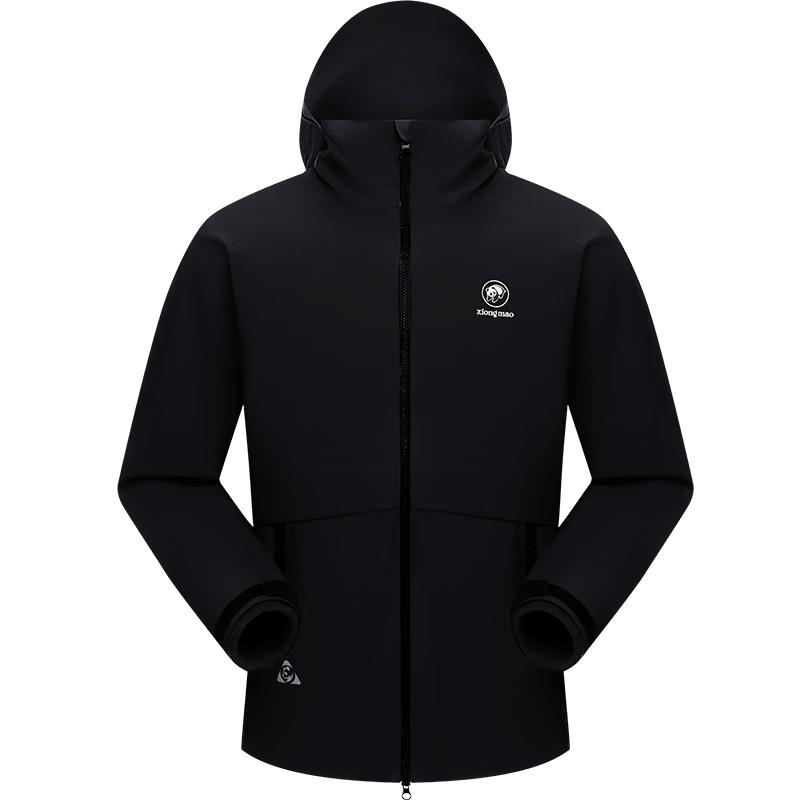 מעיל גשם פליז 3 ב-1 Panda Outdoor לשימוש יומיומי וחיצוני, יוניסקס