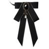 Collegiate Style Girls Neck Flower With Butterfly Tie For Office And Uniform Wear