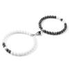 Heart-Shaped Magnetic Couple Bracelet - Best Friend or Sister Gift for Boyfriend - Japanese Korean Student Wristband In Stock