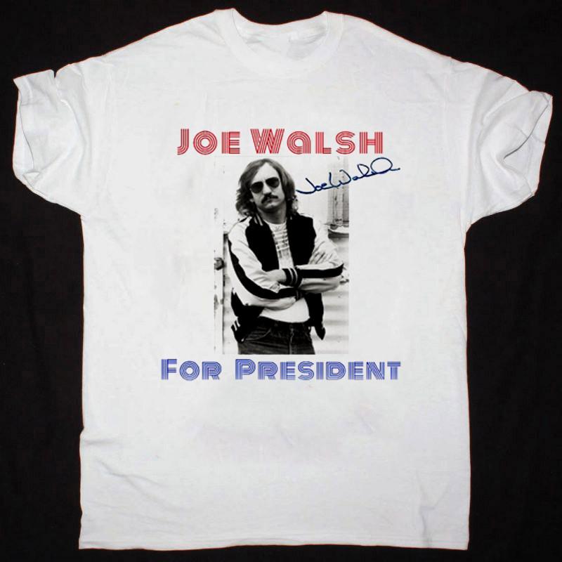 Joe Walsh For President Heavy Cotton White All Size Unisex Shirt Unisex T-Shirt XXL