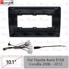 Car Radio Fascias Frame For Toyota Auris E150 Corolla 2006-2012 10 Inch 2DIN Stereo Panel 16PIN Wiring Harness Power Cord Cable