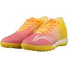 Li Ning PU Fabric Studded Non-Slip Durable Football Shoes Men Football Shoes Red Orange Yellow ASTR019-6