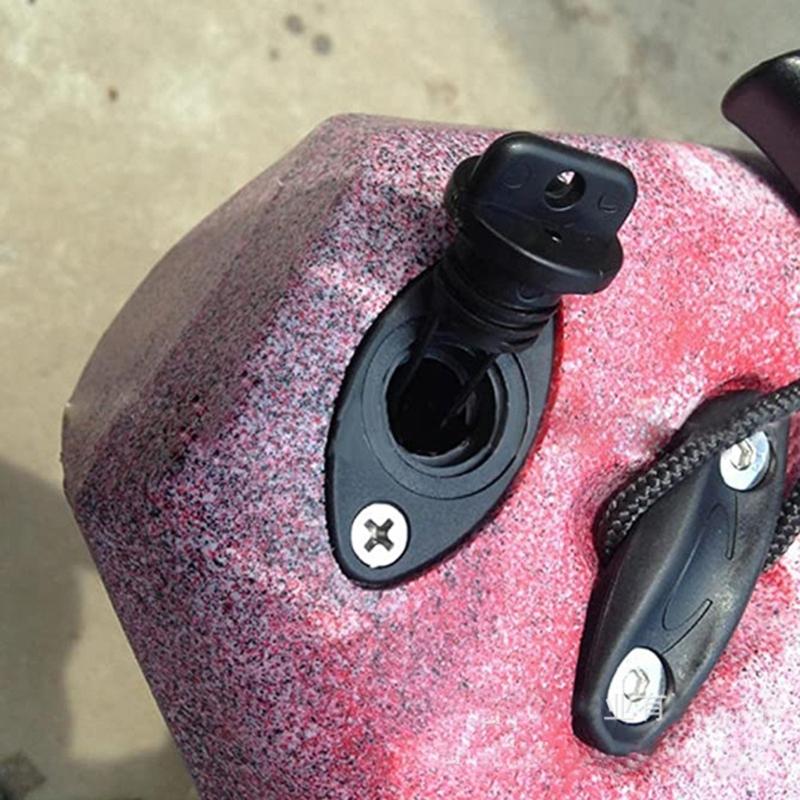 Universal Standards Self Retaining Black Nylon Marine Boats Yacht Drain Plug Kayak Hull Transom Bung Replacement