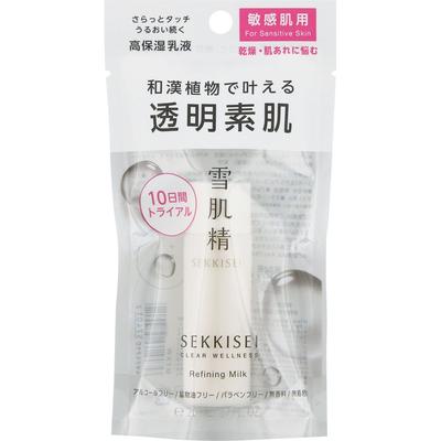 Sekkkisei Clear WellneSs Kose Sekkkisei Clear WellneSs Refining Milk Ss 20ml