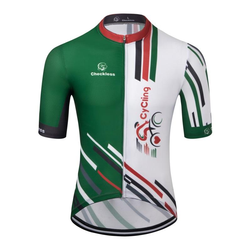 2023 New Short Sleeve Cycling Suit High Elasticity Quick Drying Road Bike Men's Summer Breathable Top