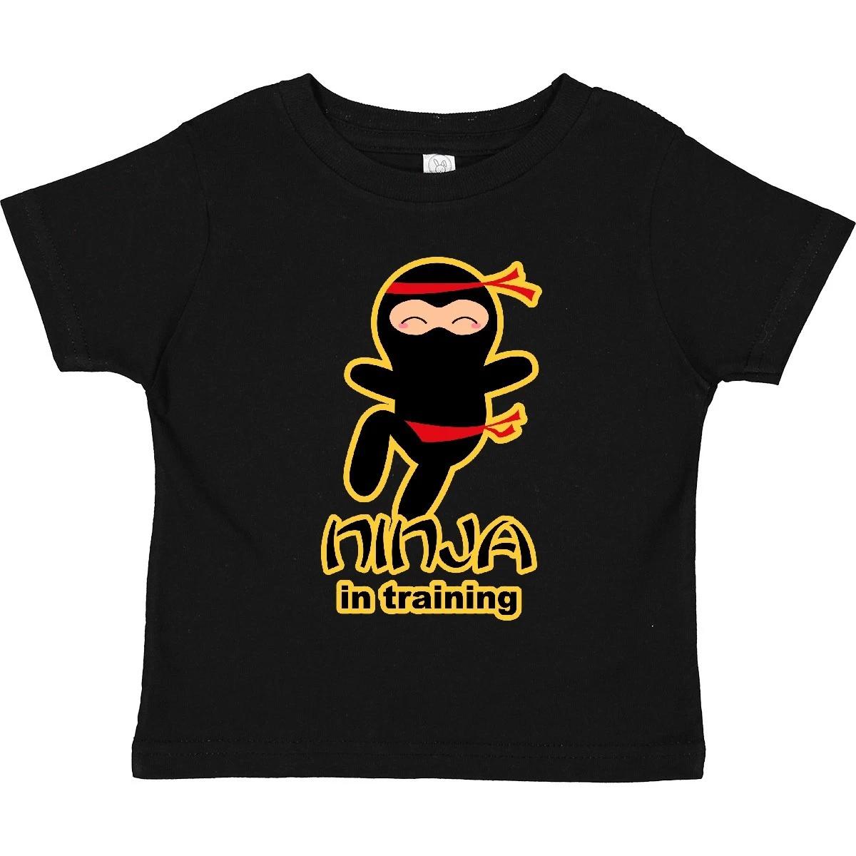Inktastic Ninja In Training Toddler T-Shirt Cute Japanese Martial Arts Ninjutsu 160